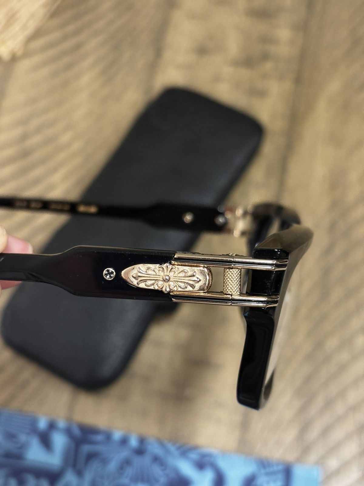 Chrome Hearts × Japanese Brand × Vintage Chrome Hearts Bulge glasses Size ONE SIZE - 4 Thumbnail