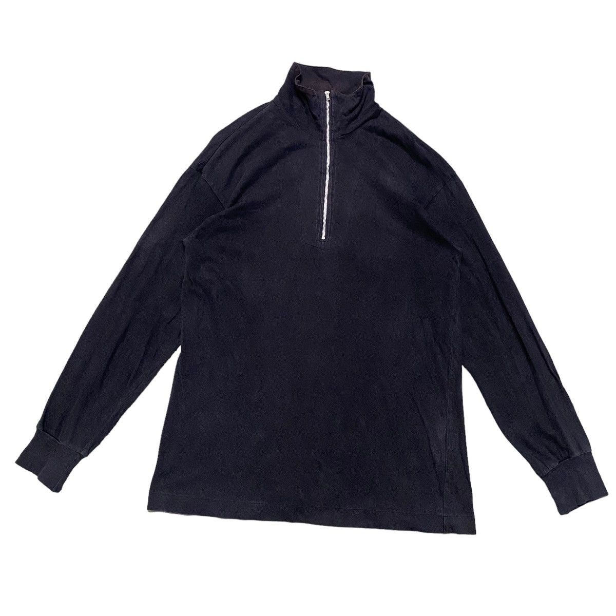 Comme des Garcons Homme Vintage Comme Des Garcons Homme Half Zip Longsleeve Shirt Size US M / EU 48-50 / 2 - 1 Thumbnail