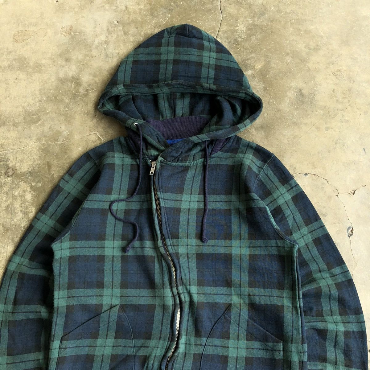 Beams Plus 2000s Beams Heart Asymatrical Wired Ziphoodie Beauty Beast Size US M / EU 48-50 / 2 - 2 Thumbnail