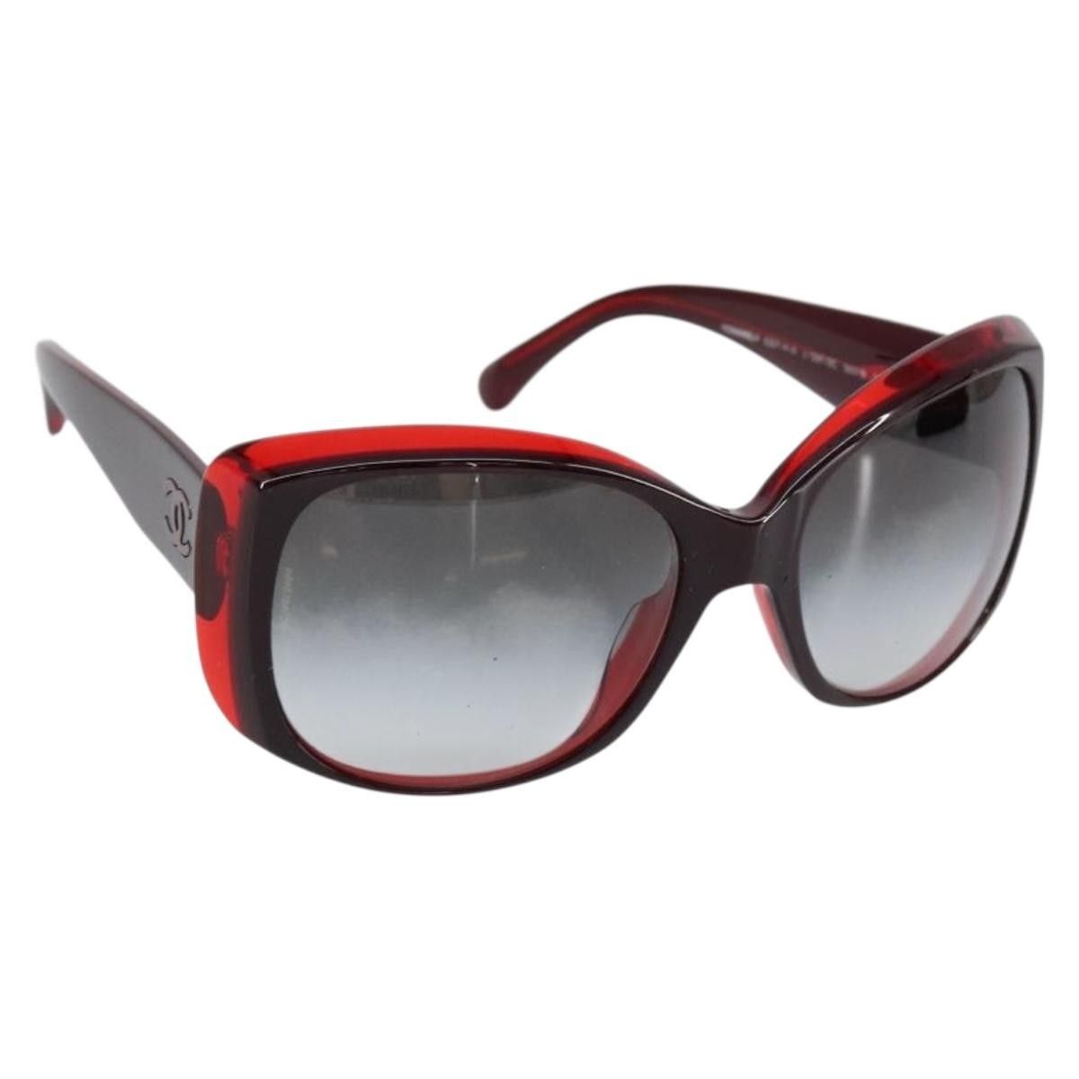 Chanel Chanel CC Plastic Sunglasses Size ONE SIZE - 1 Thumbnail