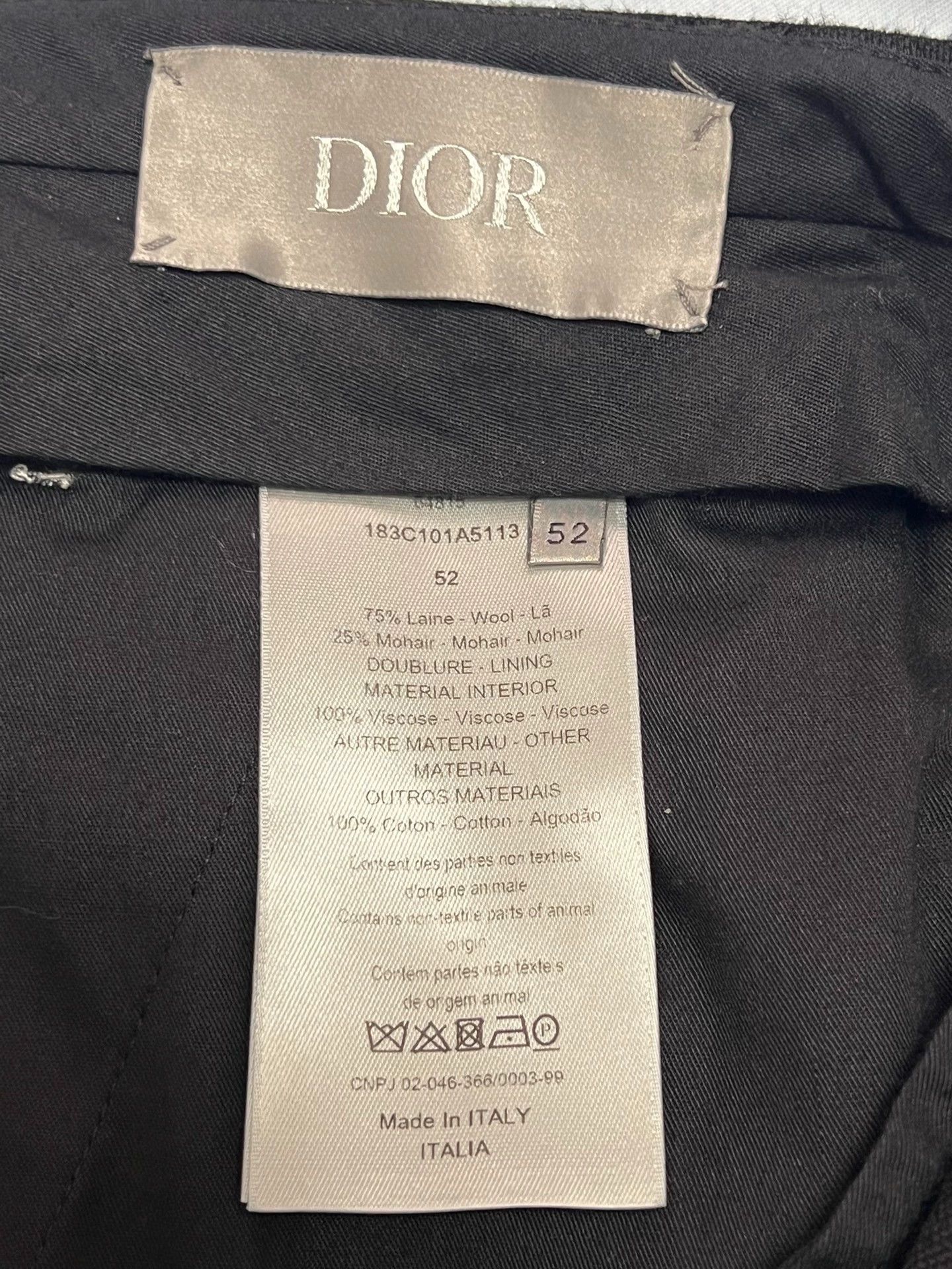 Dior Dior Runway Colorblock Wool Shorts Men 52 Size US 36 / EU 52 - 4 Thumbnail