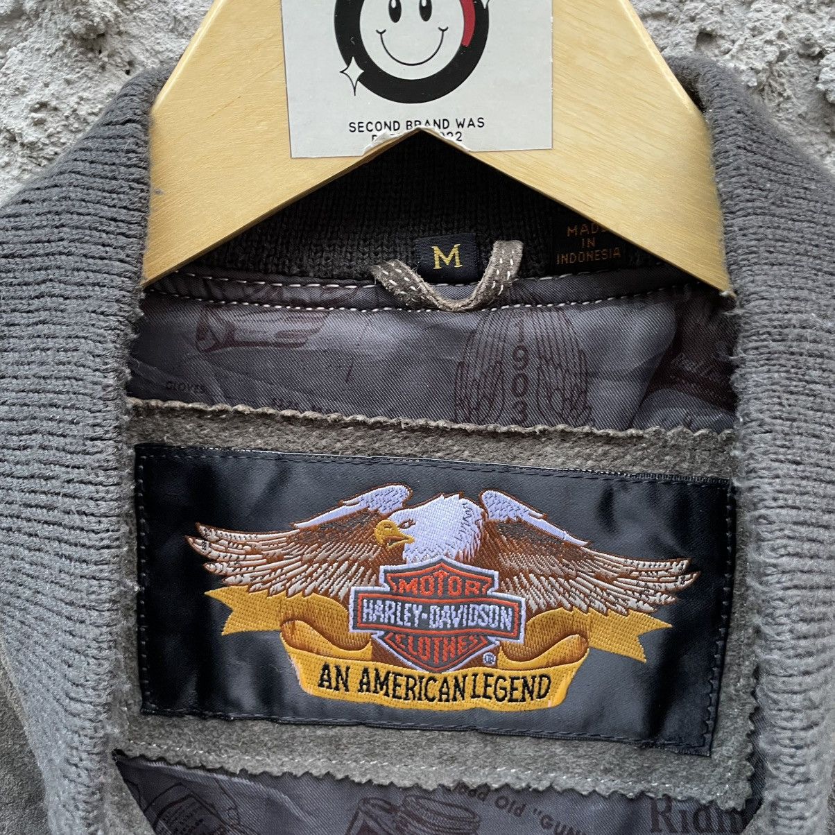 Harley Davidson Vintage Bomber Harley Davidson Size US XL / EU 56 / 4 - 6 Thumbnail