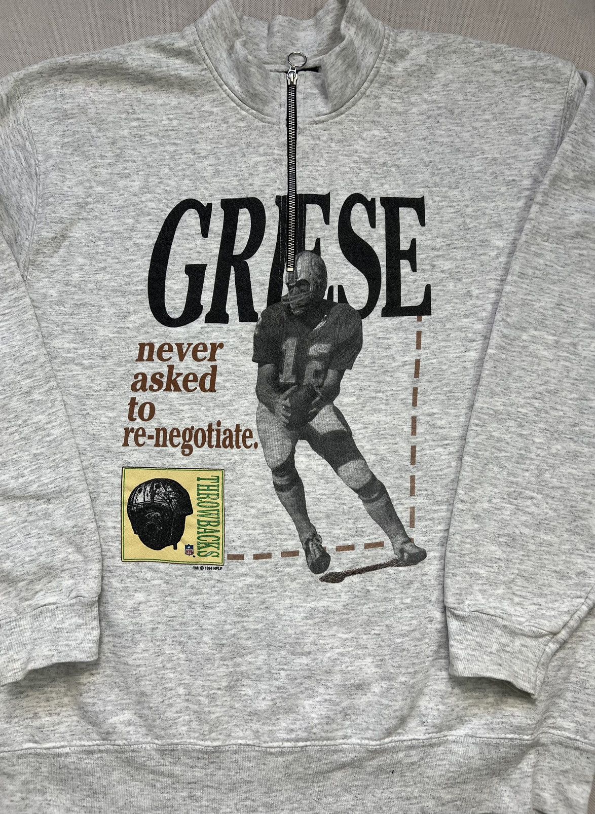 NFL × Vintage Sweatshirt NFL 1994 Bob Griese Miami Dolphins Vintage 90’s Size US L / EU 52-54 / 3 - 1 Thumbnail
