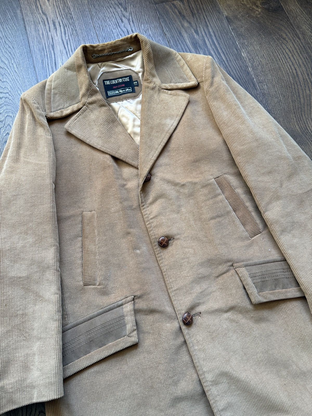 Sears Vintage 70s Sears The Country Coat Corduroy Size US L / EU 52-54 / 3 - 4 Thumbnail