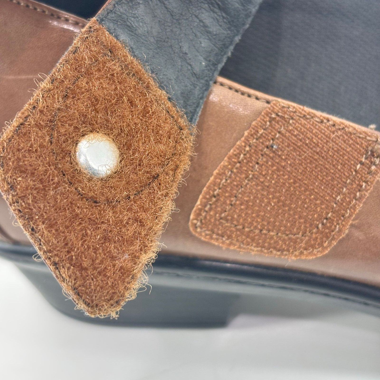 Other Abeo Womens Size 9 Cate Mary Jane Brown Leather Comfort Size US 9 / IT 39 - 3 Thumbnail
