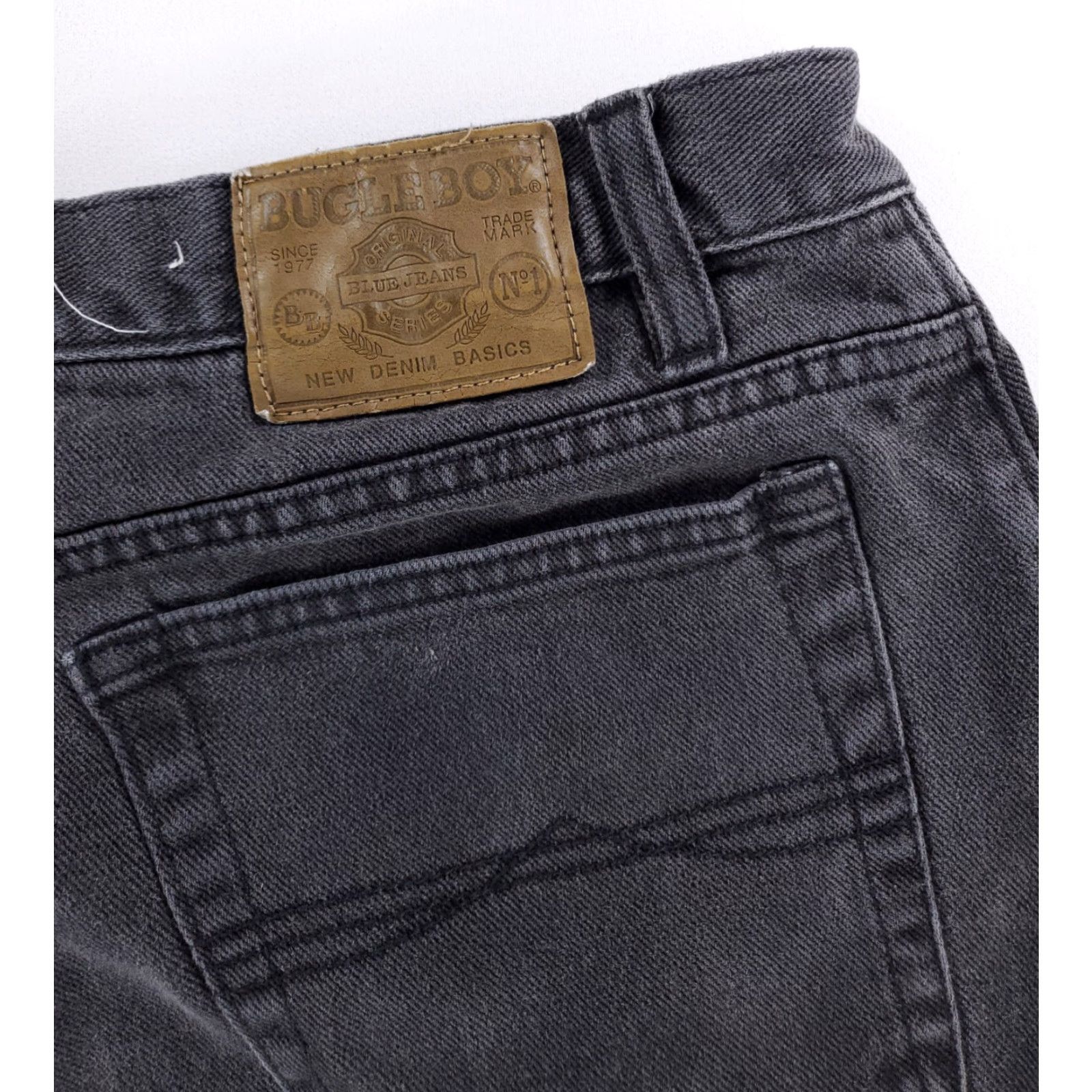 Bugle Boy VINTAGE Bugle Boy Jeans Gray Straight Mens 34 29.5 Actual 90s Y2K Size 34/36 x 32/34 Men’s Straight Fit Gray Jeans Size US 34 / EU 50 - 6 Thumbnail