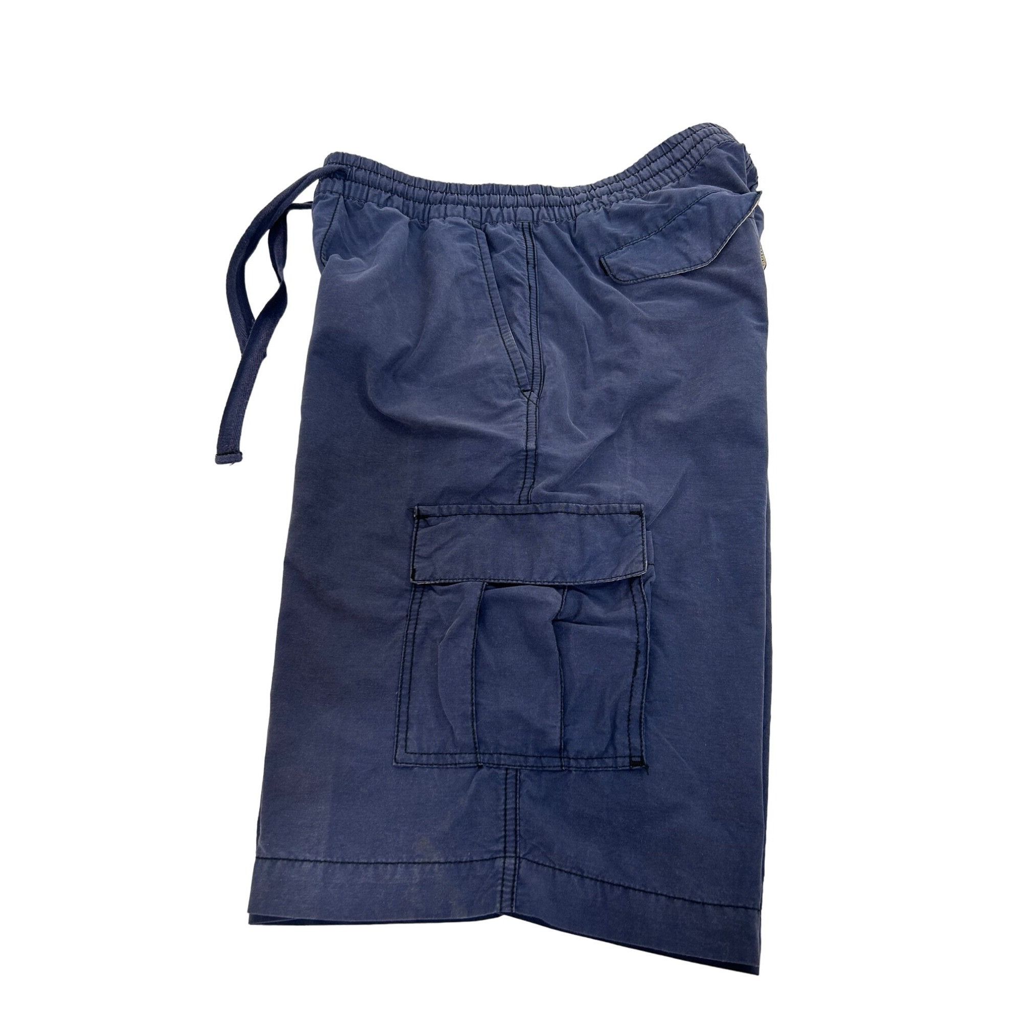 Other Wear First Men’s Cargo Shorts Navy Blue 36 Cotton Nylon Draw Size US 36 / EU 52 - 14 Thumbnail