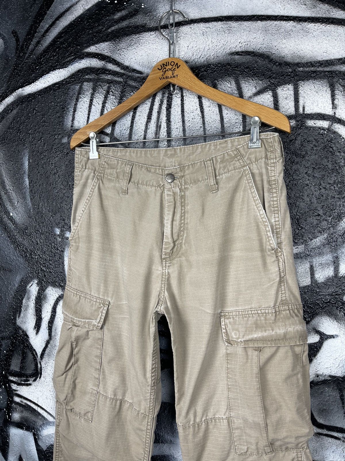 Carhartt Carhartt WIP Beige Regular Cargo Pants Men’s Size W31 L32 Size US 31 - 8 Thumbnail