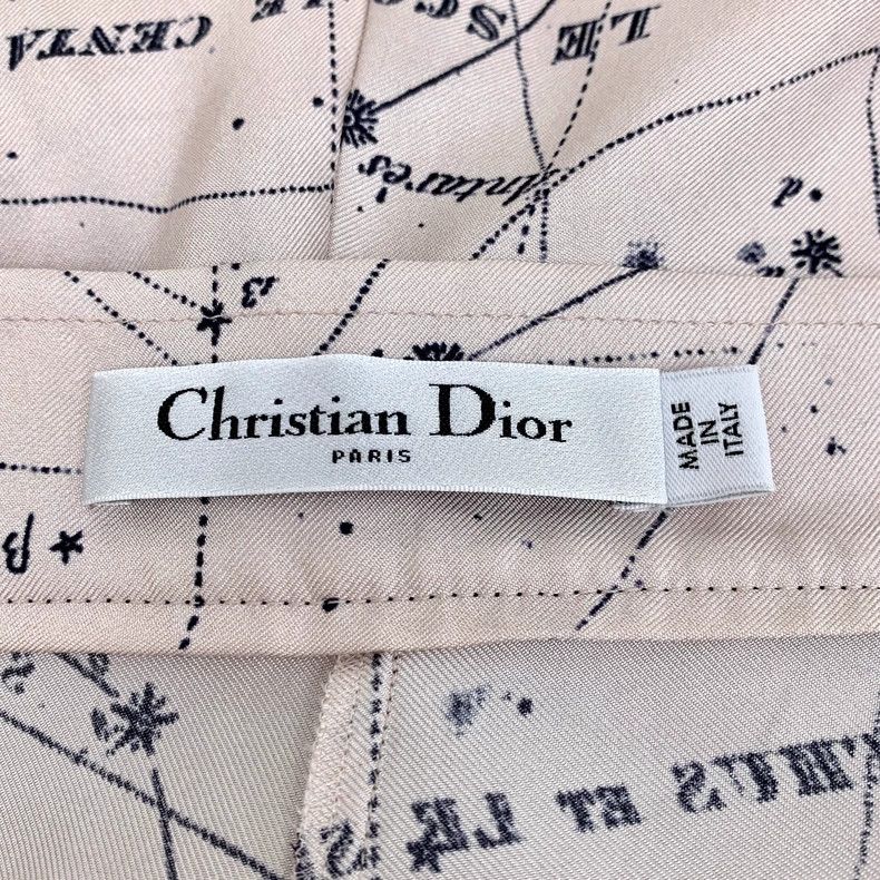 Dior Dior Color-matched constellation full-print mulberry silk c Size 24" / US 00 / IT 34 - 5 Thumbnail