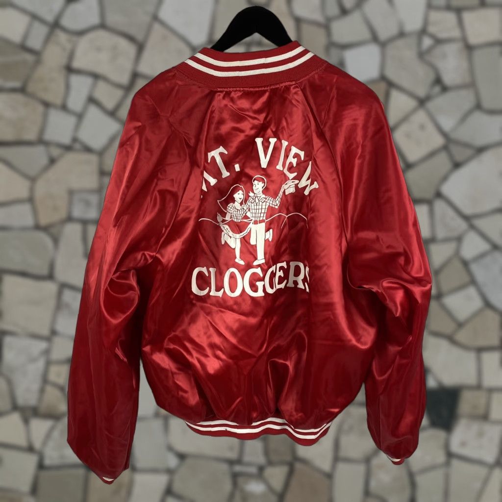 Vintage VINTAGE Mt. View Cloggers Warmup Jacket Clog Dancing MT Large 46-48 Mens Women? Size US M / EU 48-50 / 2 - 1 Thumbnail