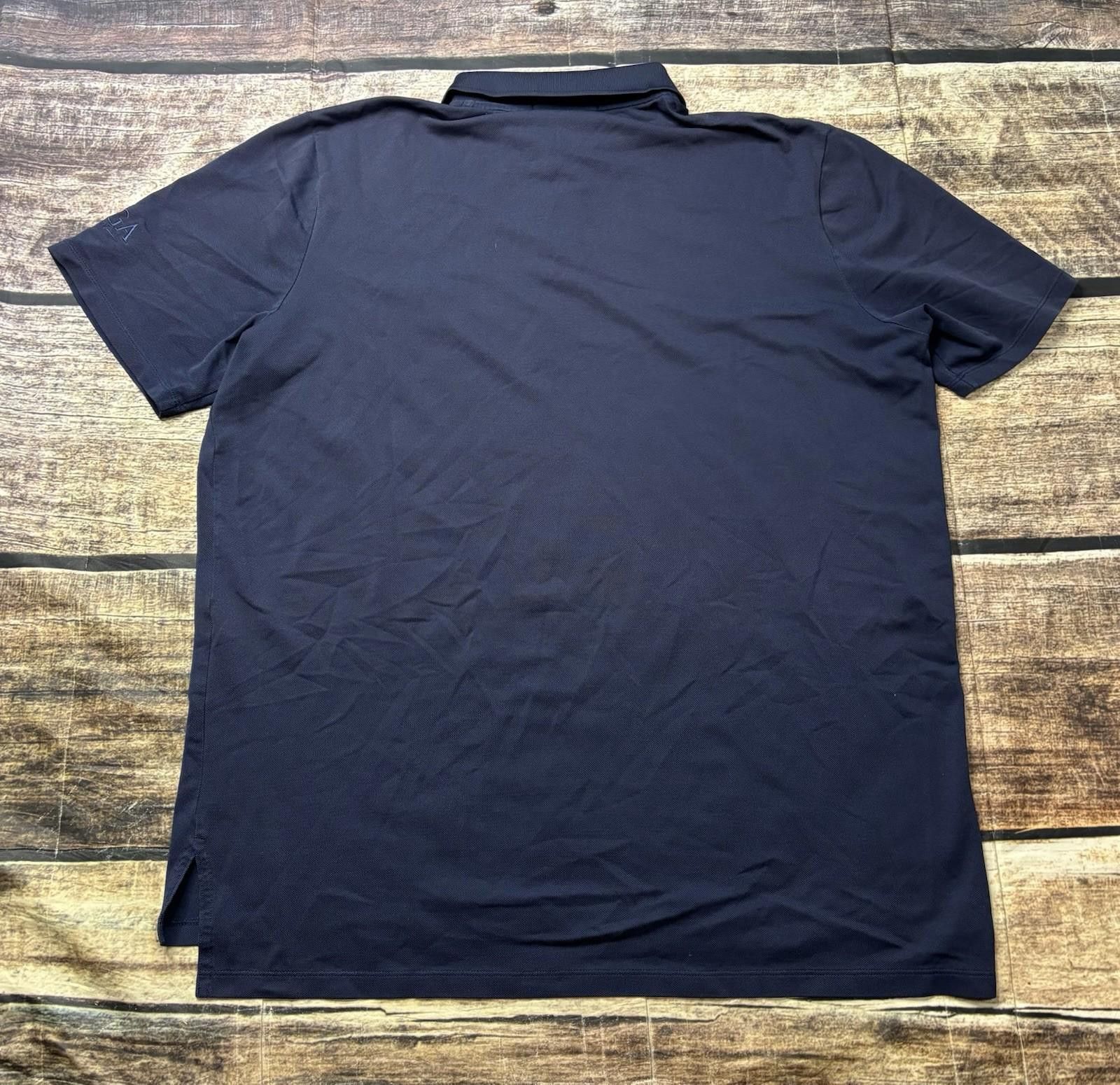 RLX Ralph Lauren RLX Ralph Lauren Polo Shirt Mens Large MGA Navy Golf Size US L / EU 52-54 / 3 - 3 Thumbnail