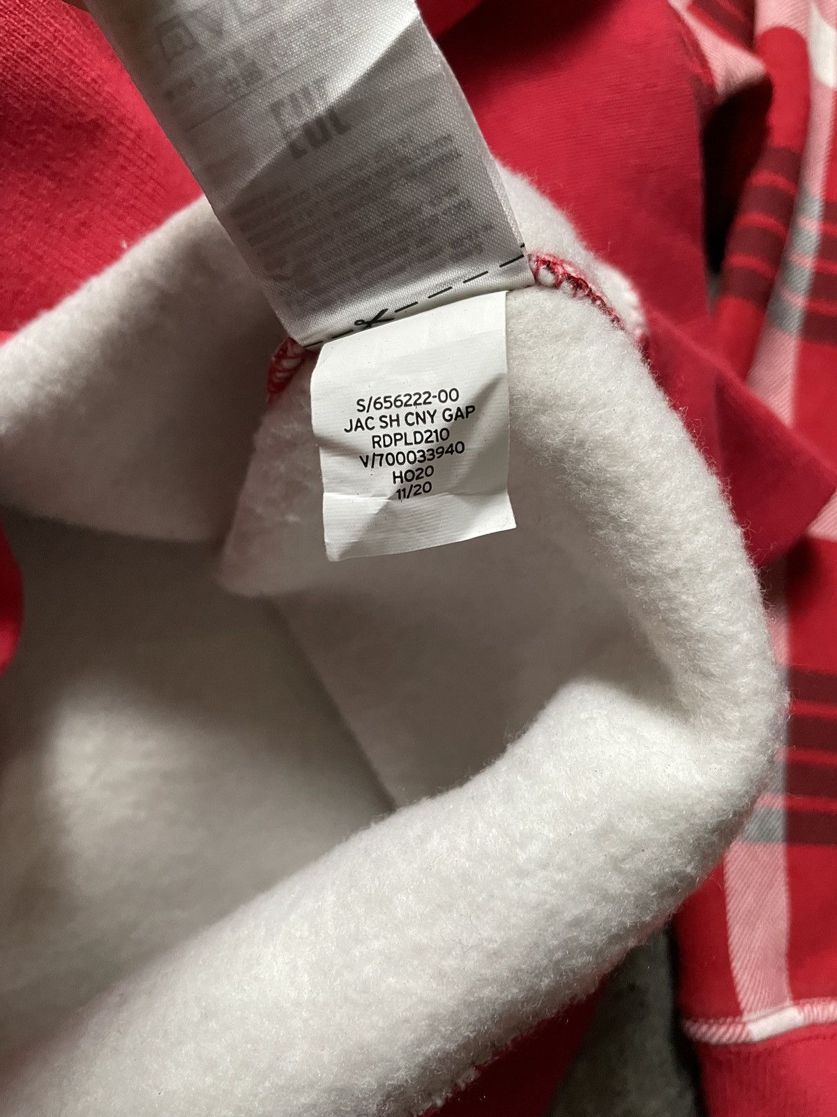 Gap GAP Big Logo Plaid Hoodie Size US M / EU 48-50 / 2 - 5 Thumbnail