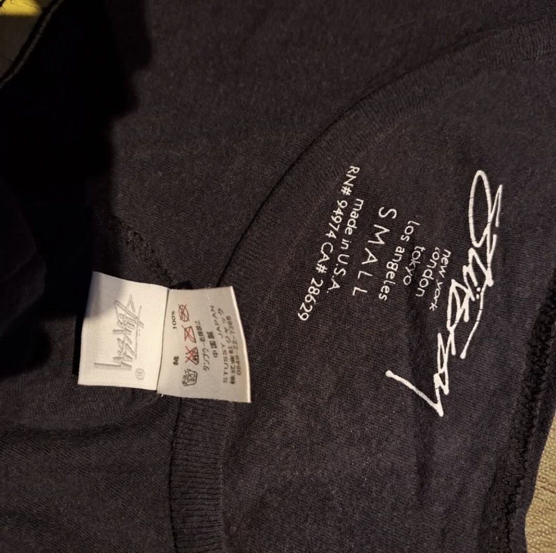 Stussy Vintage Stüssy T-Shirt (© 1980) Size S / US 4 / IT 40 - 4 Thumbnail