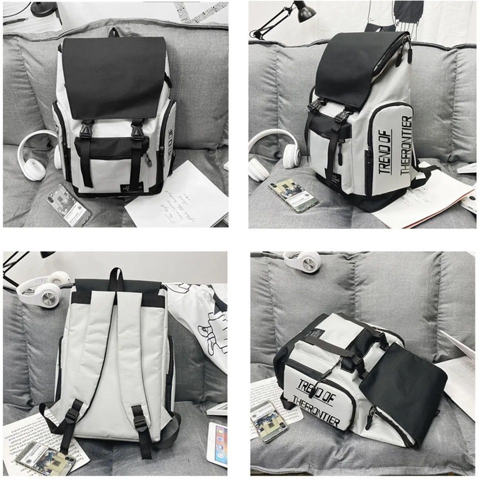Japanese Brand Large capacity Backpack Panelled Designer High-quality Size ONE SIZE - 4 Thumbnail