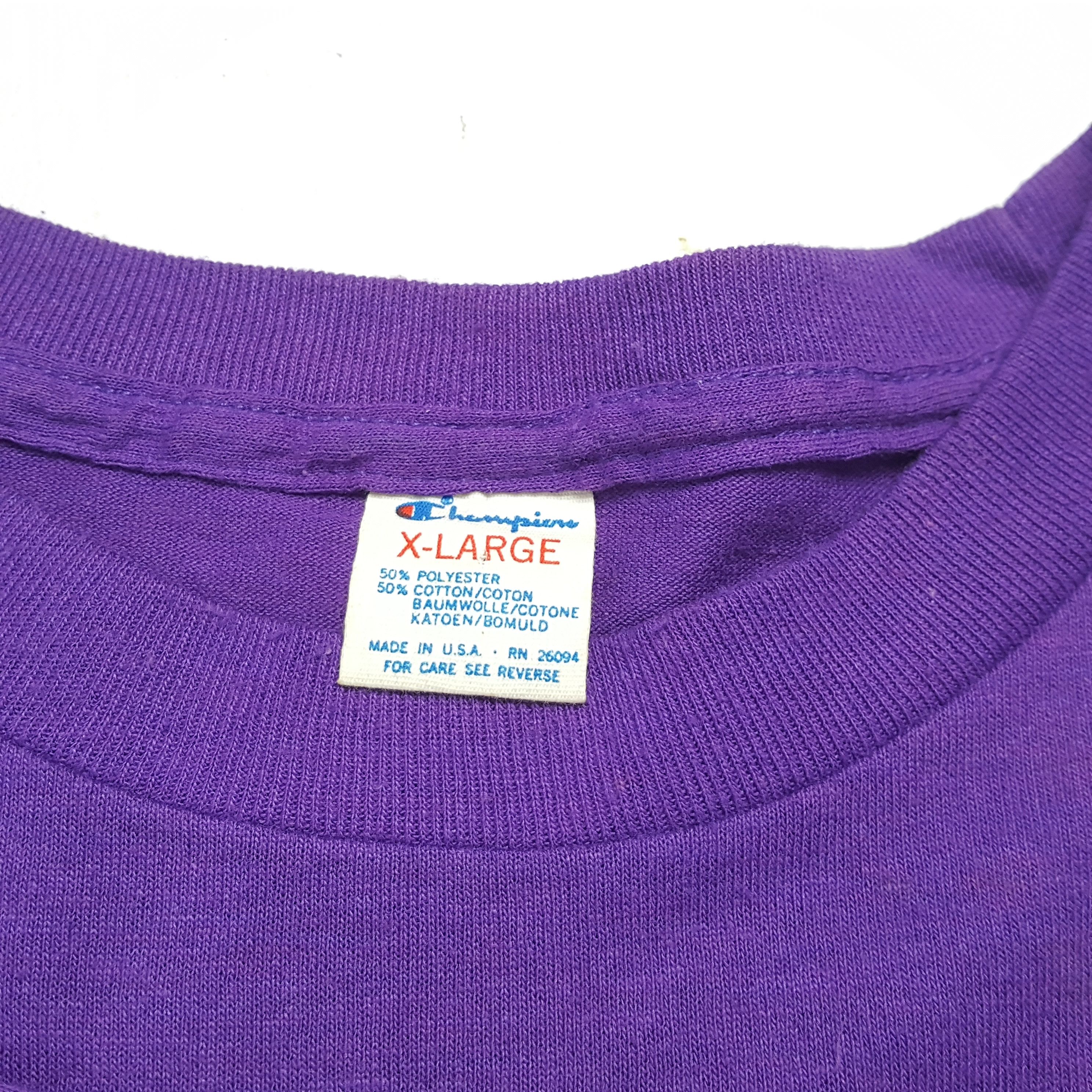NBA × Vintage LAKERS LOS ANGELES NBA Basketball Vintage Champion Tshirt Size US XL / EU 56 / 4 - 8 Thumbnail