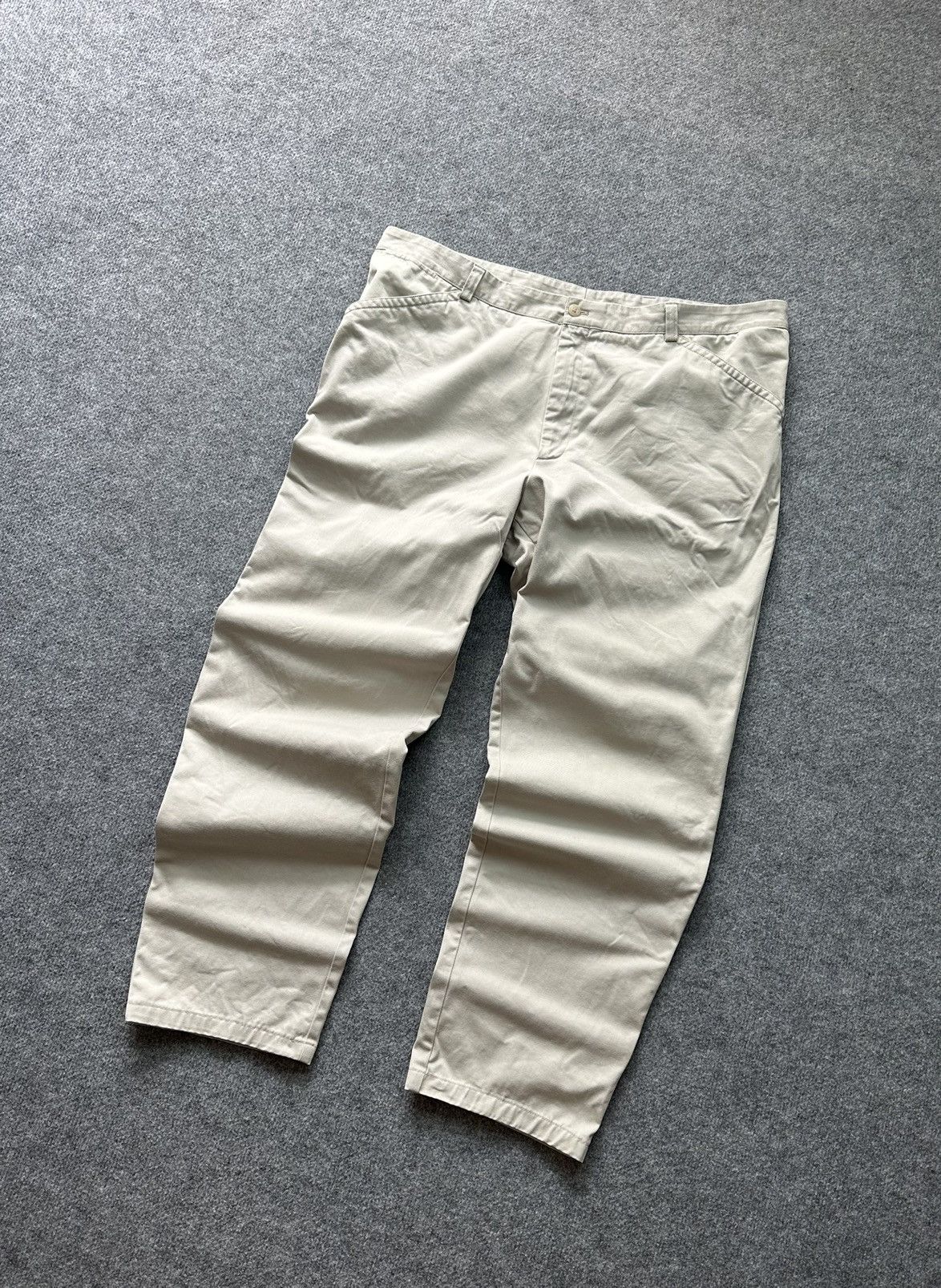 Burberry × Vintage Vintage cargo pants Burberry London sport line beige Size US 40 / EU 56 - 2 Thumbnail