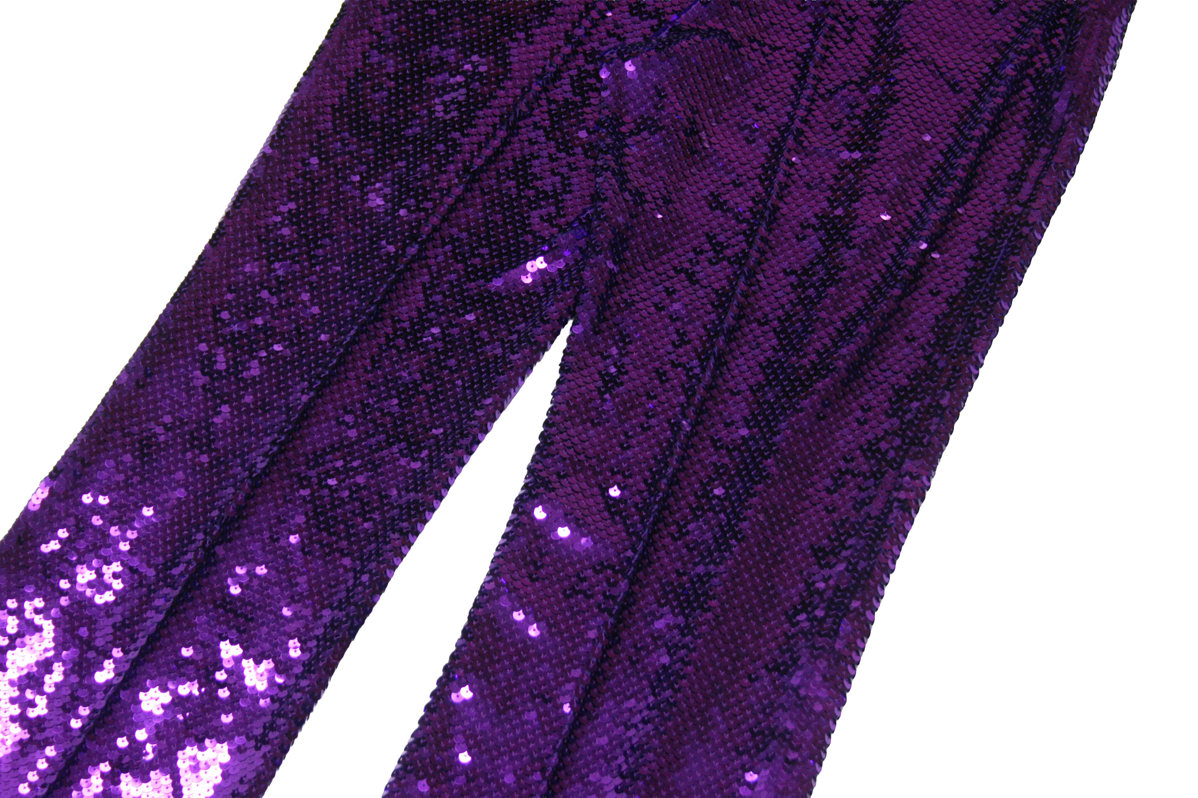 H&M × Paco Rabanne F/W23 Sequin Disc Payets Flared Pants Size 30" / US 8 / IT 44 - 6 Thumbnail