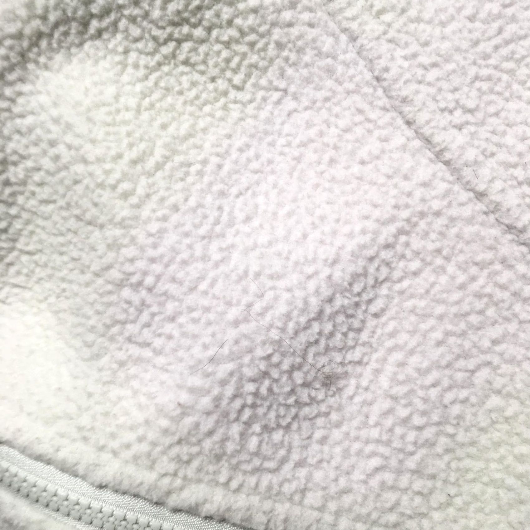 Vintage FP Movement Jacket Womens Small White Fleece Sherpa Cropped Full Zip Pockets Size S / US 4 / IT 40 - 4 Thumbnail