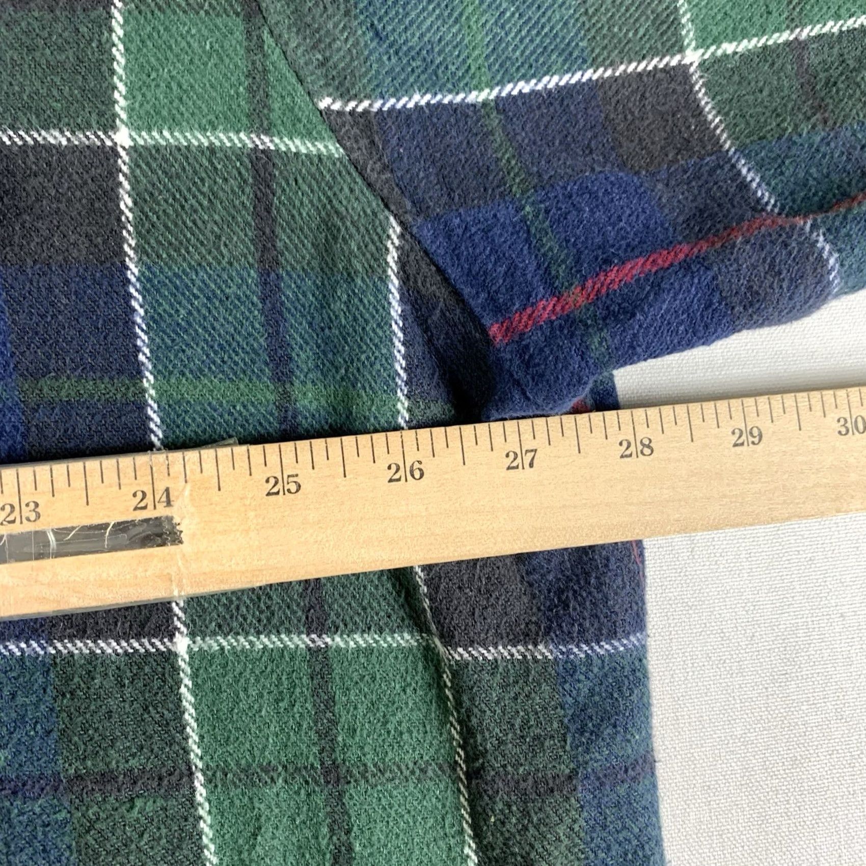 Vintage VINTAGE Big Mac Chamois Heavy Plaid Flannel Shirt Mens 2XL Green Pearl Snap Shirt Mens Size US XXL / EU 58 / 5 - 5 Thumbnail