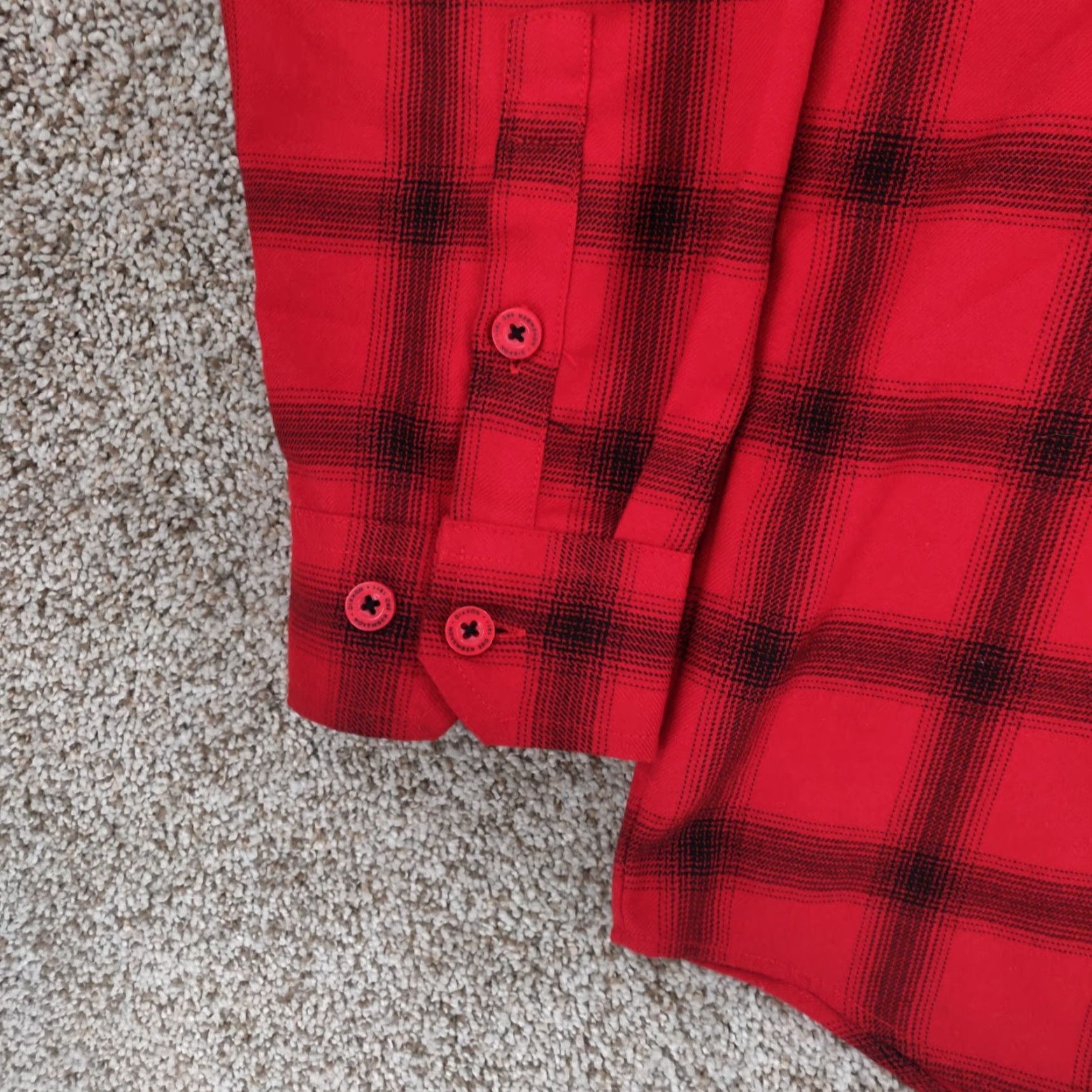 Vintage Dixxon The Stroker Shirt Mens L Red Plaid Long Sleeve Button-Up Pocket Snap Size US L / EU 52-54 / 3 - 4 Thumbnail