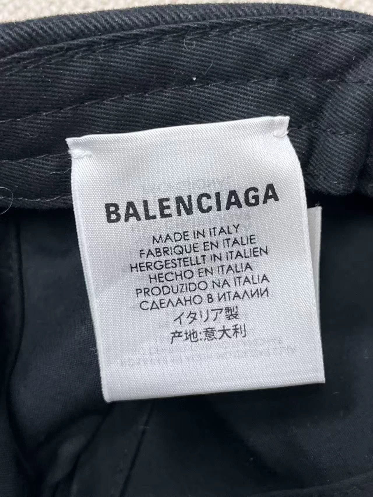 Balenciaga Balenciaga Embroidered Logo Cotton Baseball Cap, Unisex Size ONE SIZE - 5 Thumbnail