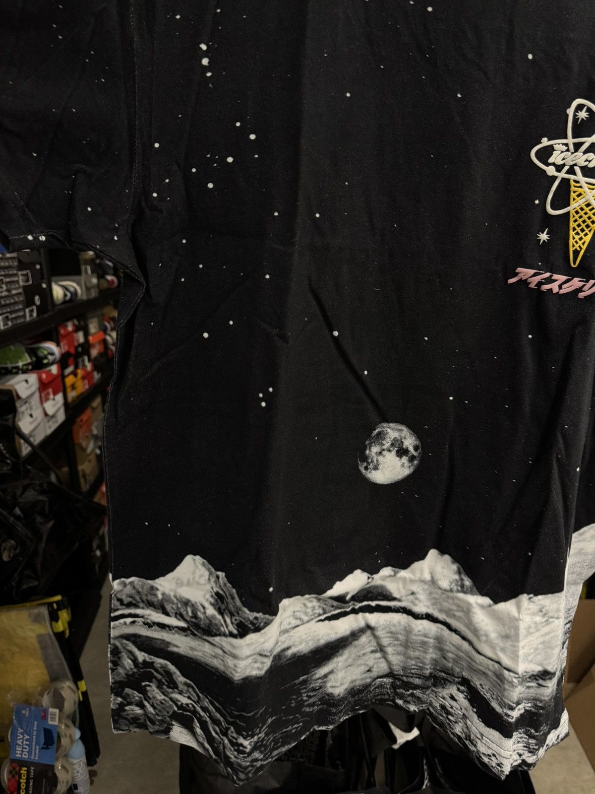 Icecream Ice Cream Moon and Space T-Shirt Size XXL Size US XXL / EU 58 / 5 - 3 Thumbnail