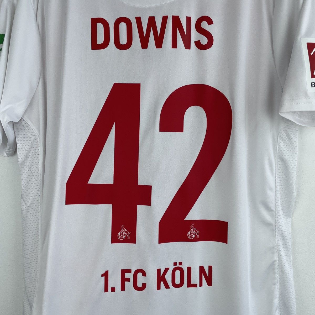 Hummel 1. FC Koln x Hummel Damion Downs Home Jersey 2022/2023 M-L Size US M / EU 48-50 / 2 - 8 Thumbnail