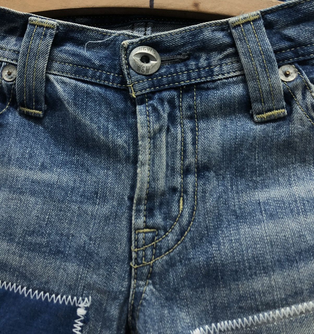 Japanese Brand Vintage The Rodeo Crowns Made In Japan Denim Pants Size 31" - 17 Thumbnail