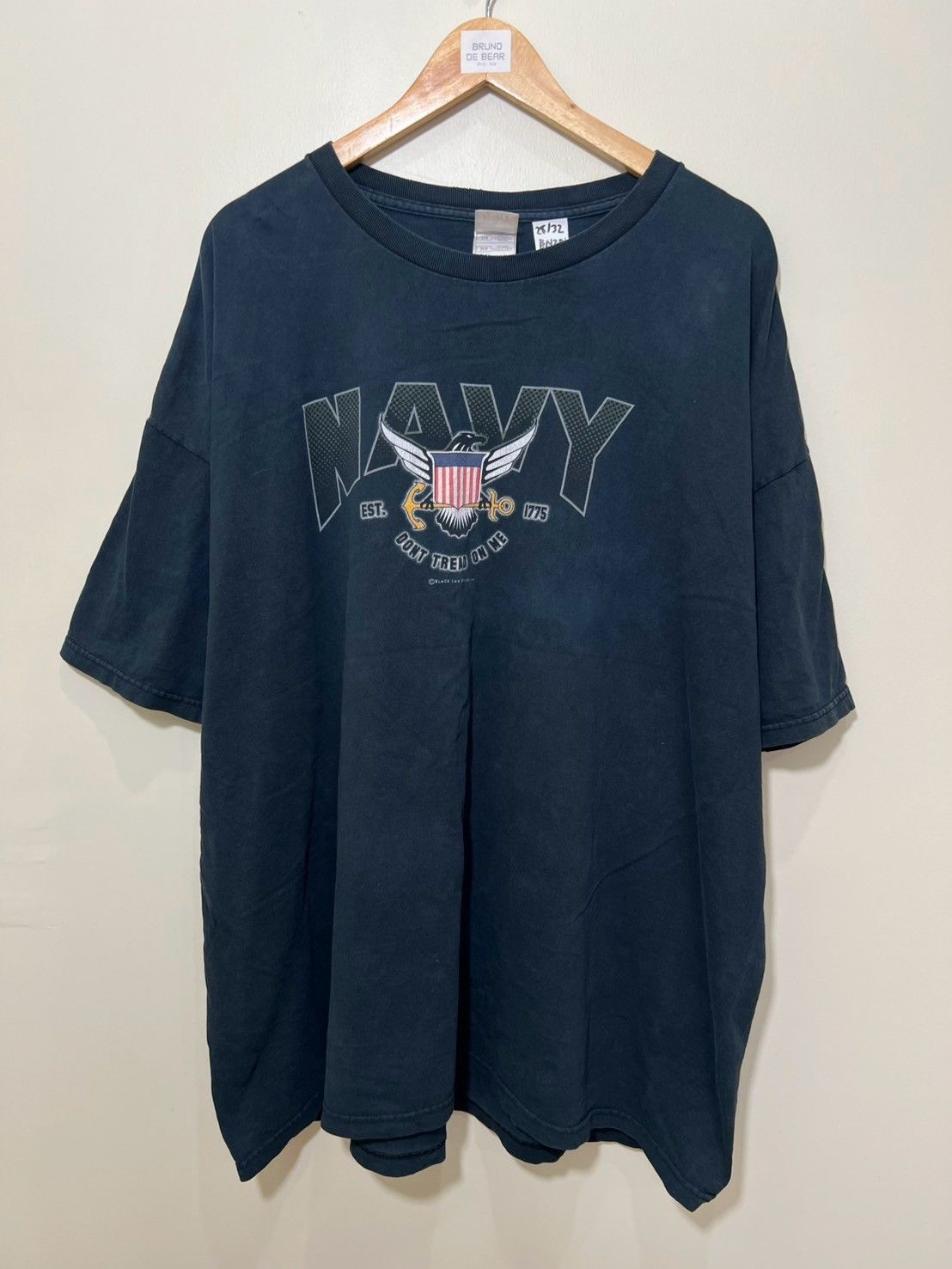 Vintage Vintage NAVY American Don’t Tread On Me USA bnz01 3XL Size US XXL / EU 58 / 5 - 6 Thumbnail