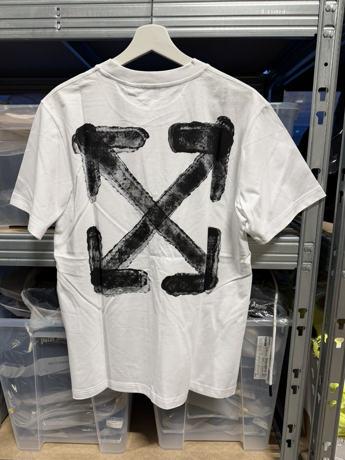 Off-White Off-White Spray Arrow T-Shirt NEW 550$ Size US L / EU 52-54 / 3 - 1 Thumbnail