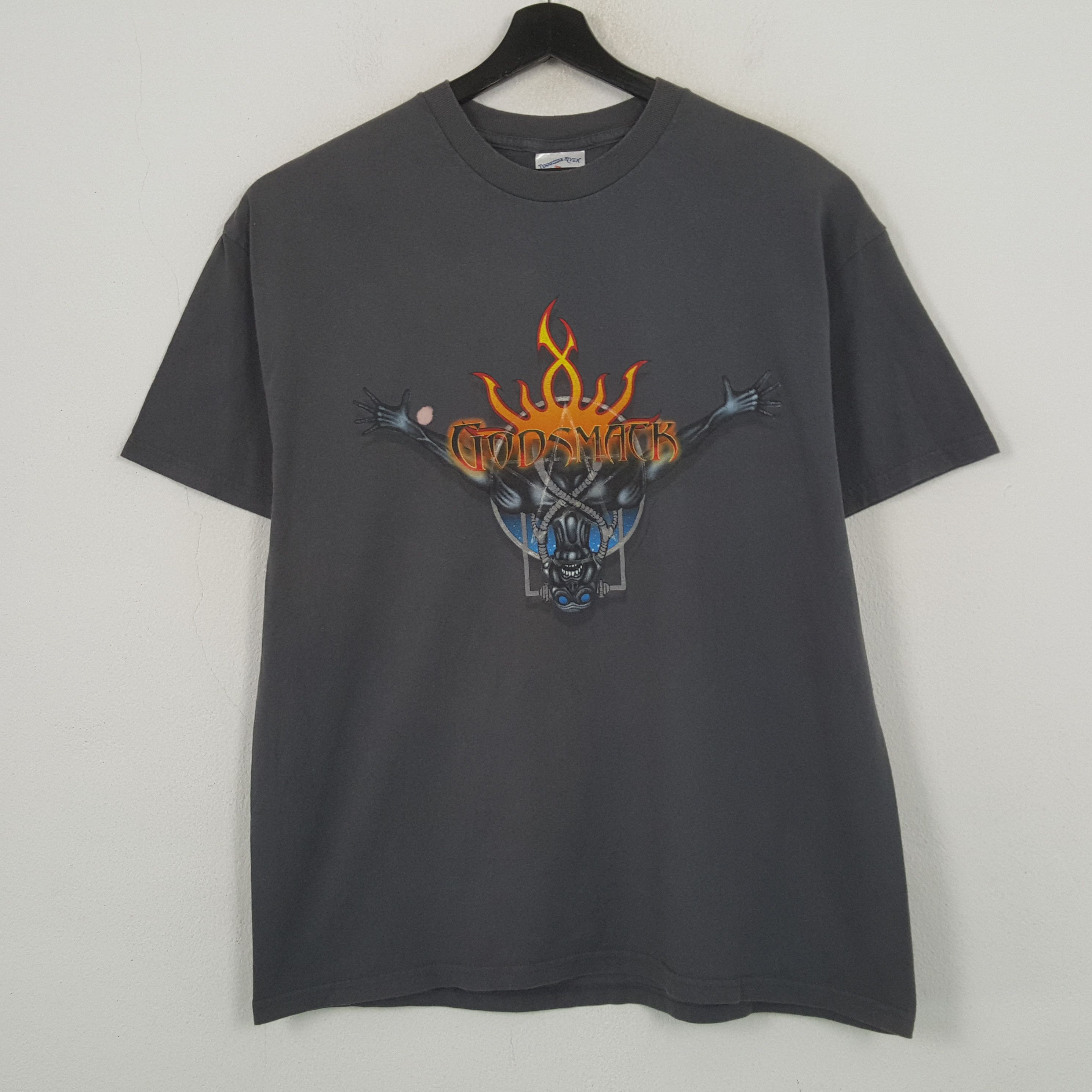 Band Tees Godsmack Summer Rock Band Vintage Tshirt RR4 Size US XL / EU 56 / 4 - 1 Thumbnail