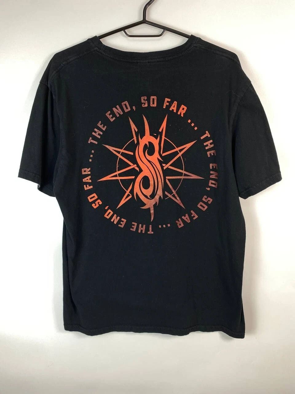 Gildan Slipknot 'The End, So Far Group Photo' Black T-Shirt Size M Size US M / EU 48-50 / 2 - 3 Thumbnail