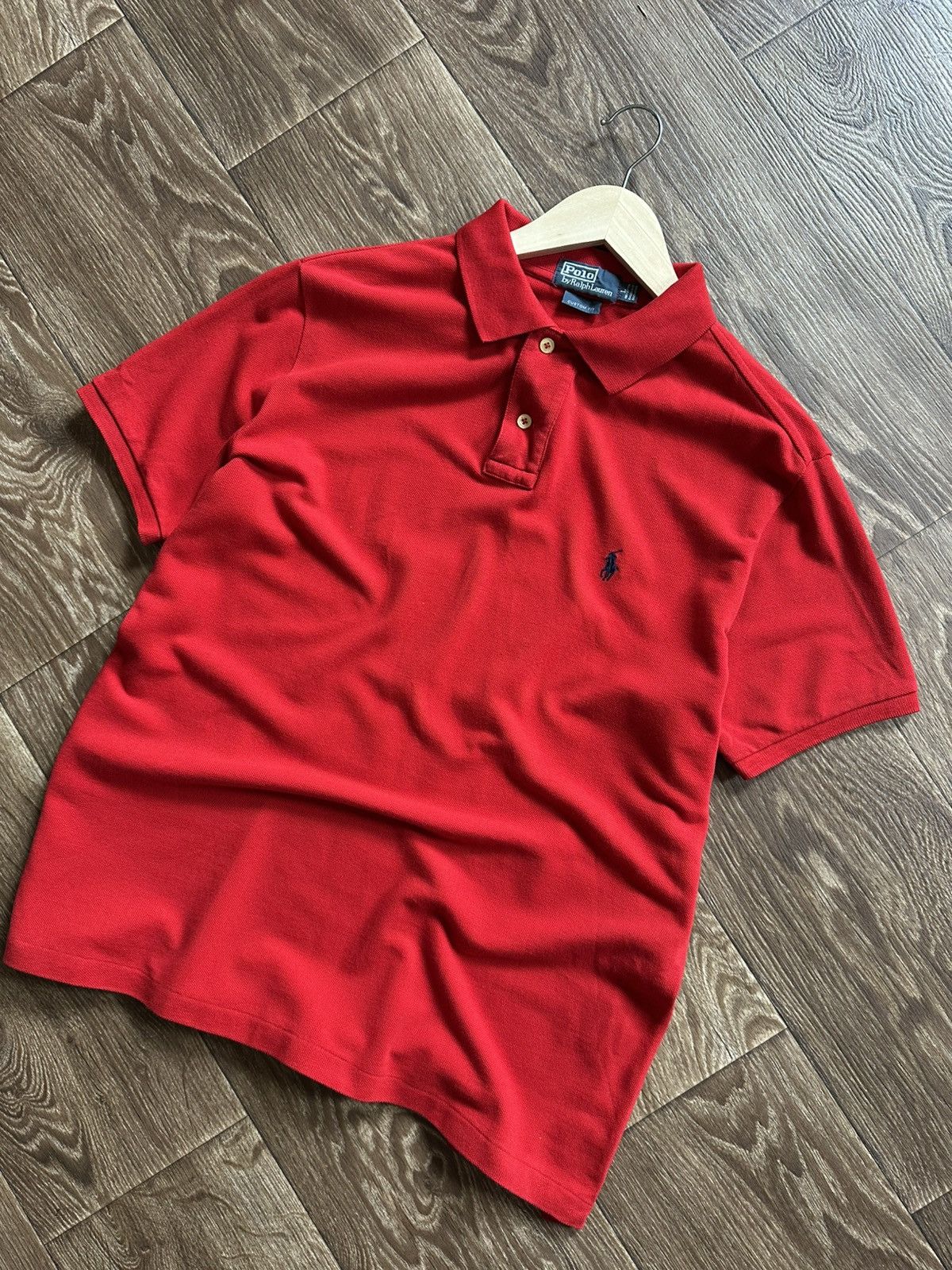 Polo Ralph Lauren 🫧VINTAGE 90s POLO RALPH LAUREN POLO SHIRT CLASSIC LOGO Size US L / EU 52-54 / 3 - 1 Thumbnail