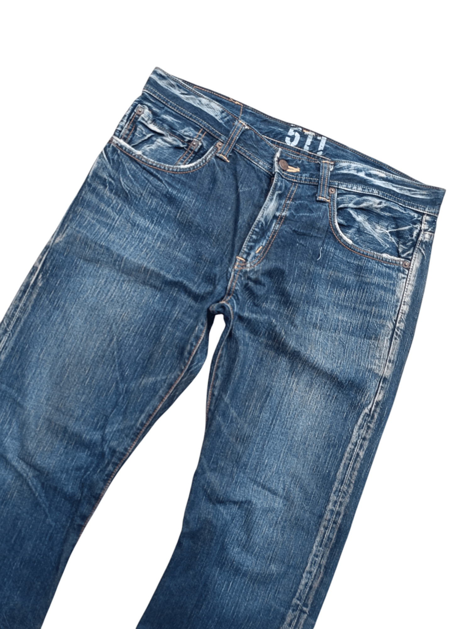 Edwin × Japanese Brand Flare💥Vintage 511 RV Edwin Japan Denim Size US 34 / EU 50 - 19 Thumbnail