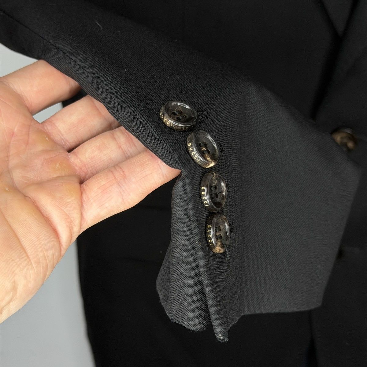 Gucci Gucci Blazer Luxury Tom Ford Black 50R Size 48R - 6 Thumbnail