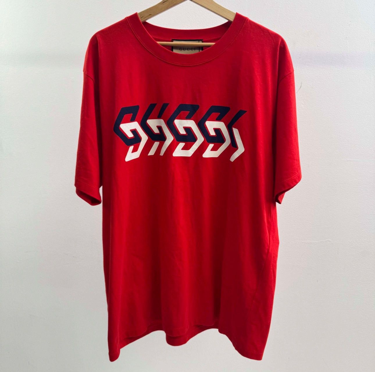 Gucci Gucci Lock Logo T-Shirt Size US L / EU 52-54 / 3 - 1 Thumbnail