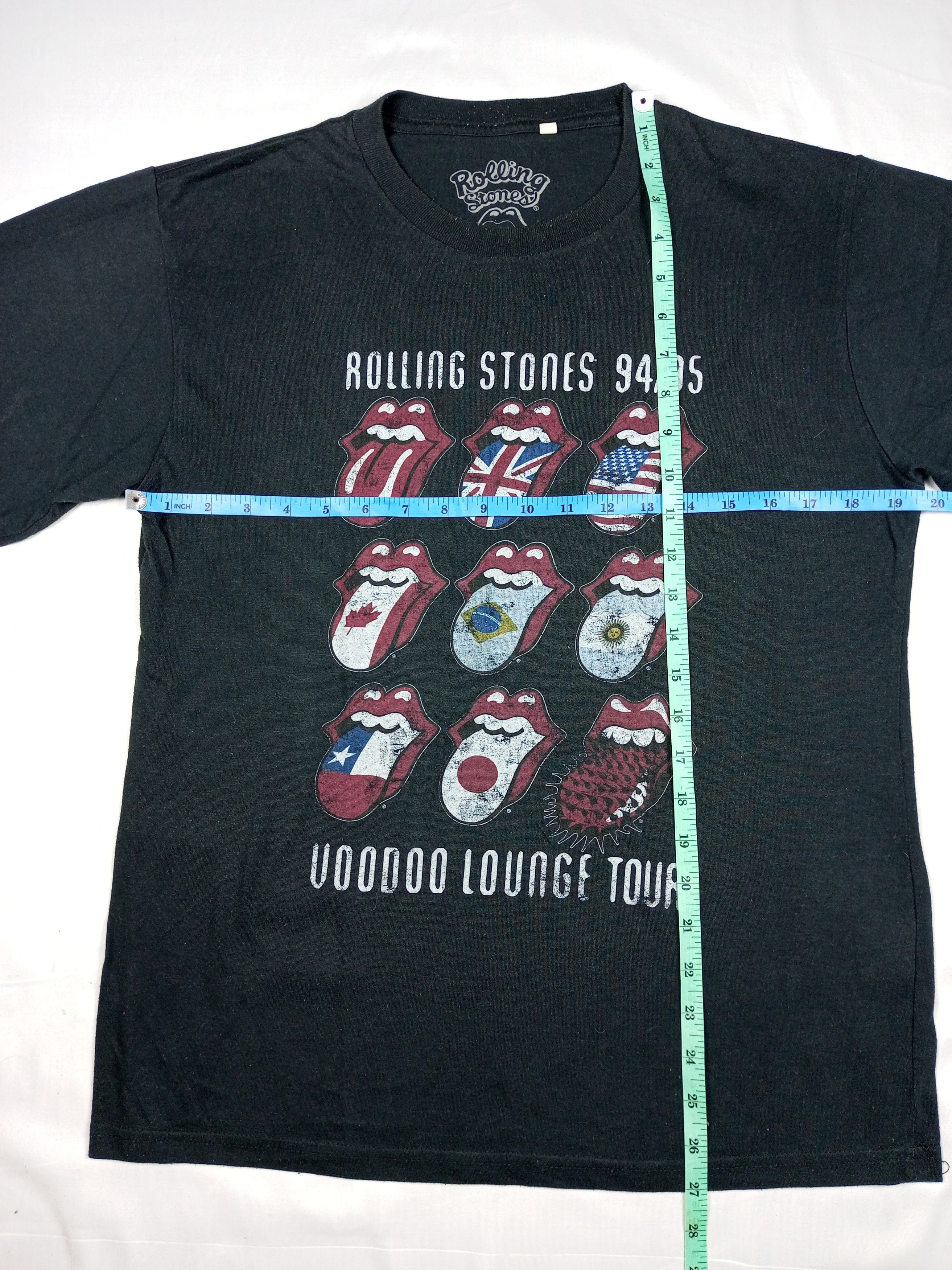 Band Tees Vintage Rolling Stones VOODOO Lounge Tour Size US L / EU 52-54 / 3 - 3 Thumbnail
