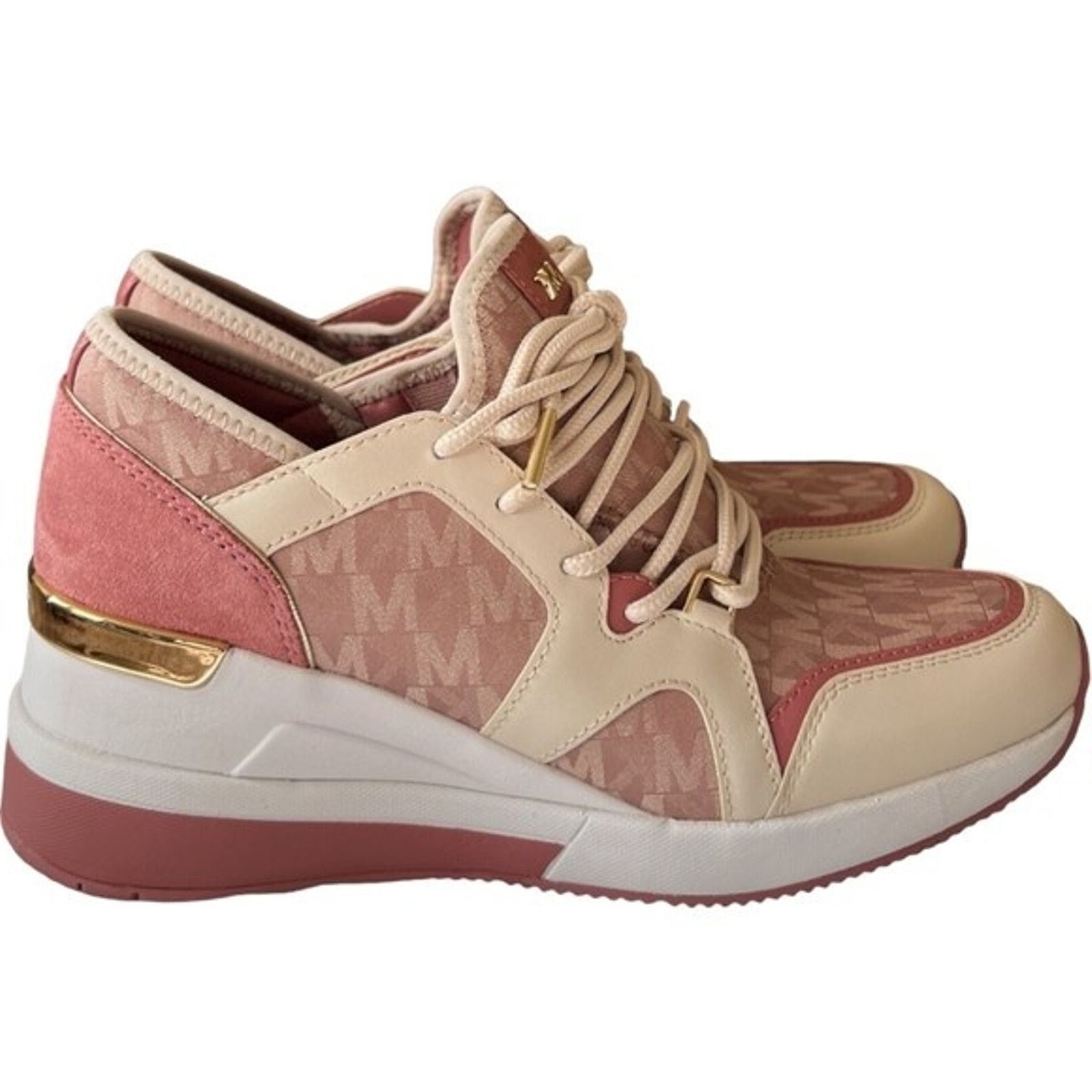 Michael Kors MICHAEL Michael Kors Liv Trainer Sneakers Fawn w/ Box, US7.5 Size US 7.5 / IT 37.5 - 1 Thumbnail