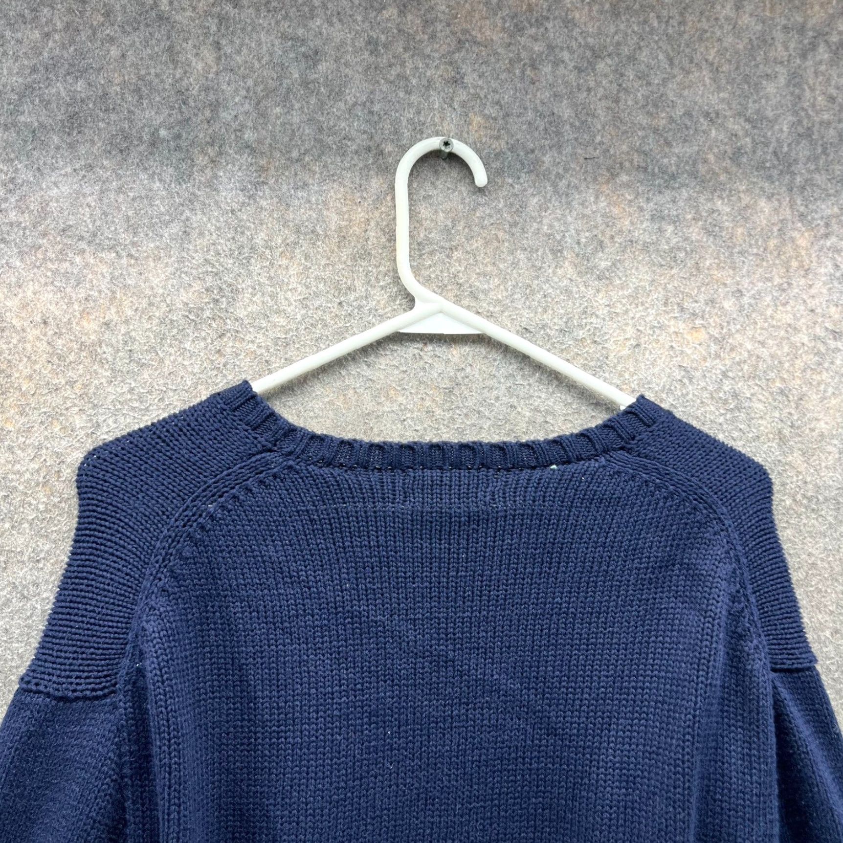 Polo Ralph Lauren VINTAGE Polo Ralph Lauren Sweater Mens XL Blue Navy Pullover Fleece Pony Knit Crew Neck Size US XL / EU 56 / 4 - 5 Thumbnail