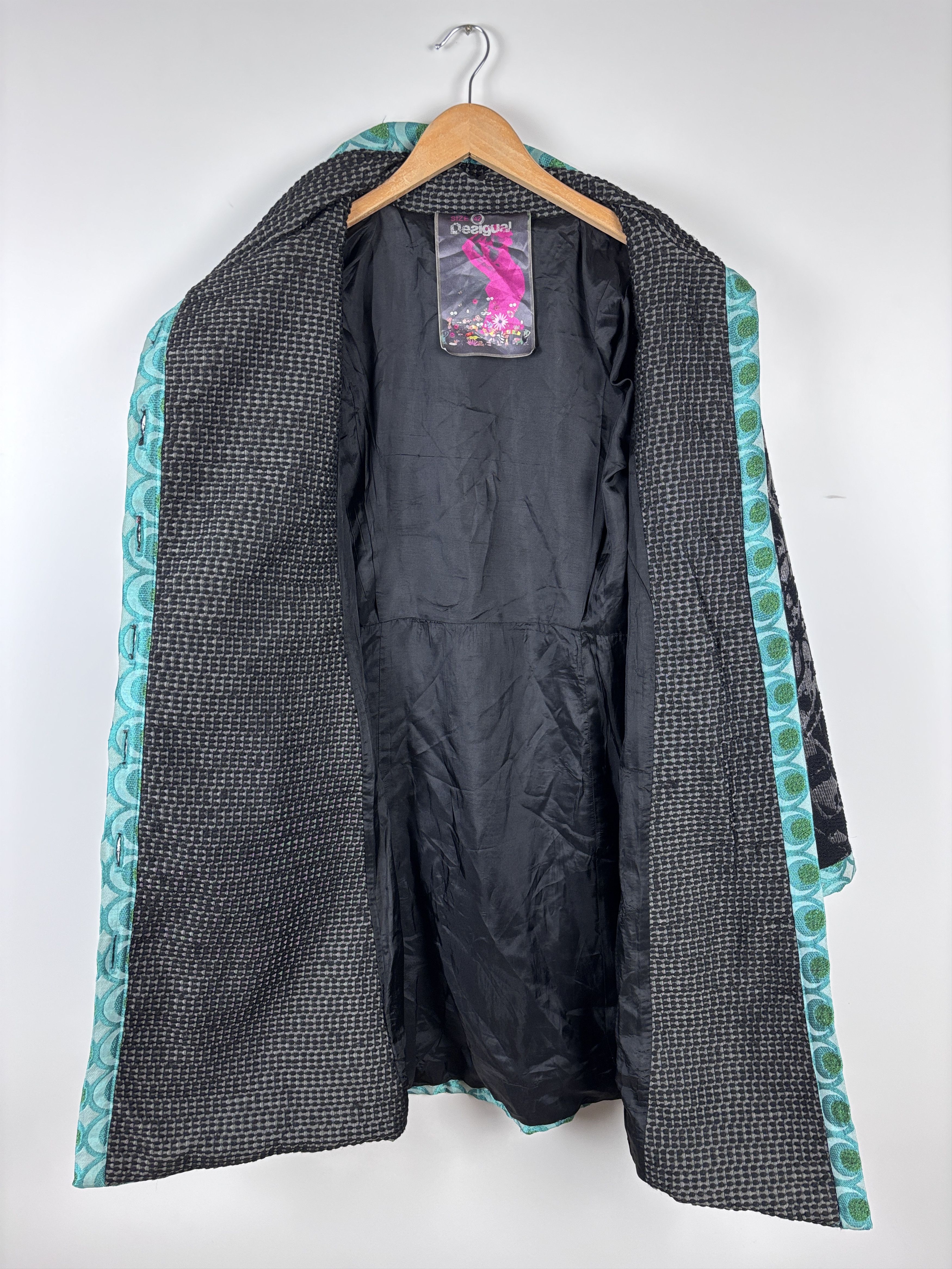 Desigual Womens Desigual Floral Multicolor Coat Size 42 Size L / US 10 / IT 46 - 10 Thumbnail