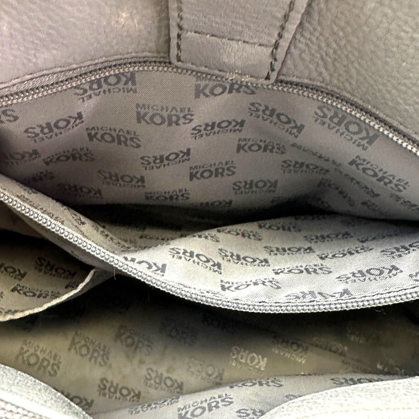 Michael Kors Michael Kors Hamilton Satchel Tote Shoulder Strap Gray 1981 Size ONE SIZE - 14 Thumbnail