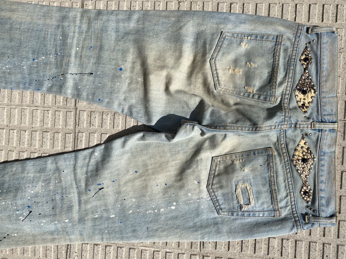 Schlussel Schlussel distressed arts and crafts straight painter denim Size US 30 / EU 46 - 10 Thumbnail