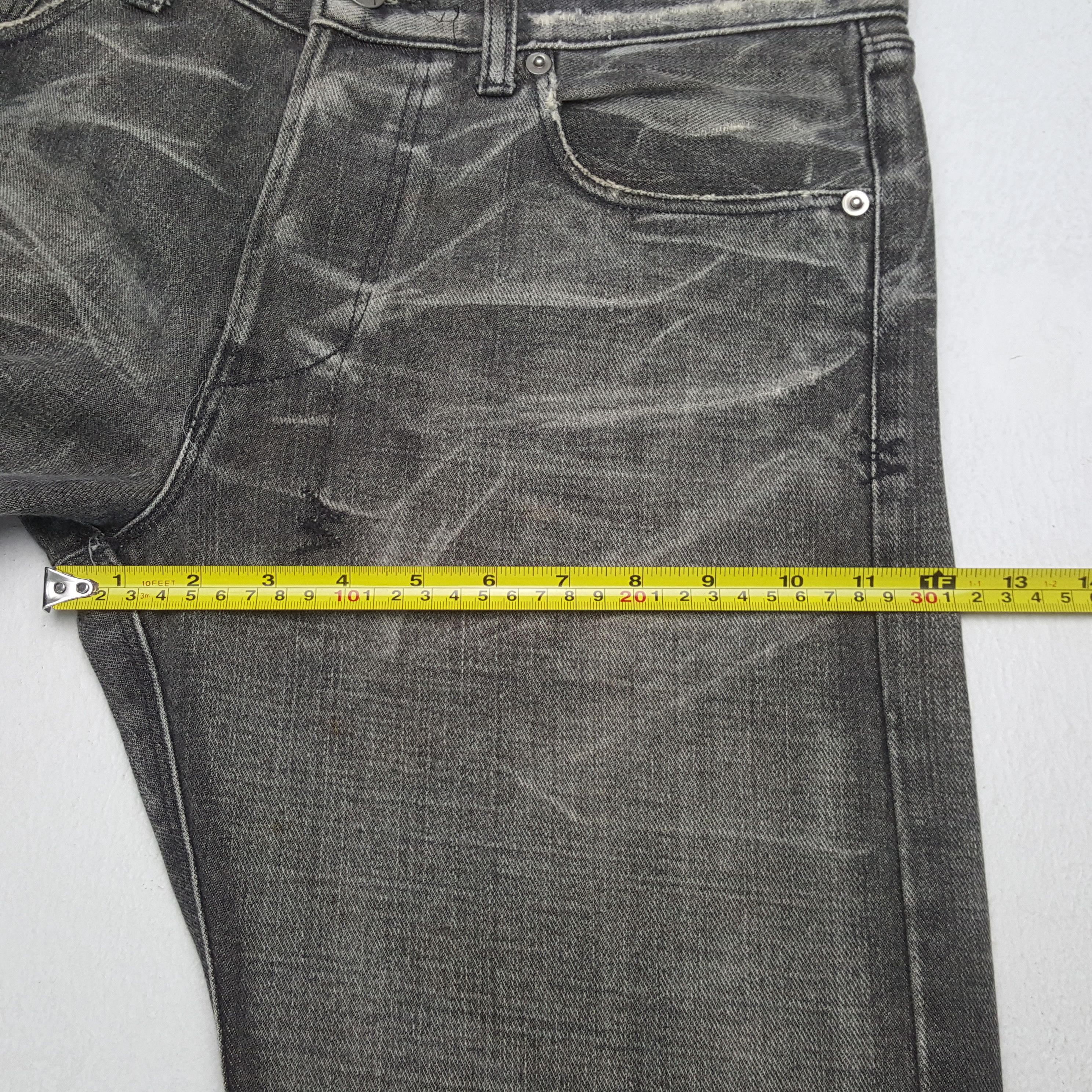 Ksubi Vintage Ksubi Fashion Designer Brand Distressed Jeans RR12 Size US 33 - 10 Thumbnail