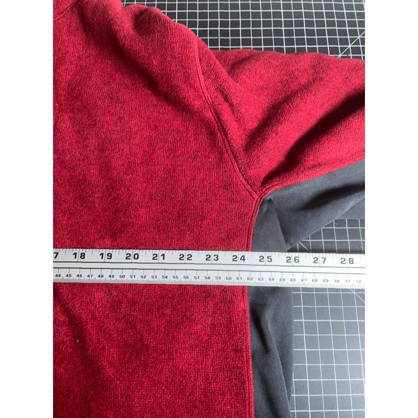 Nike Nike ACG Fleece Pullover Jacket 2XL Red Gray 1/4 Zip Hiking Outdoors Mens Regular Thermal Therma Size US XXL / EU 58 / 5 - 5 Thumbnail