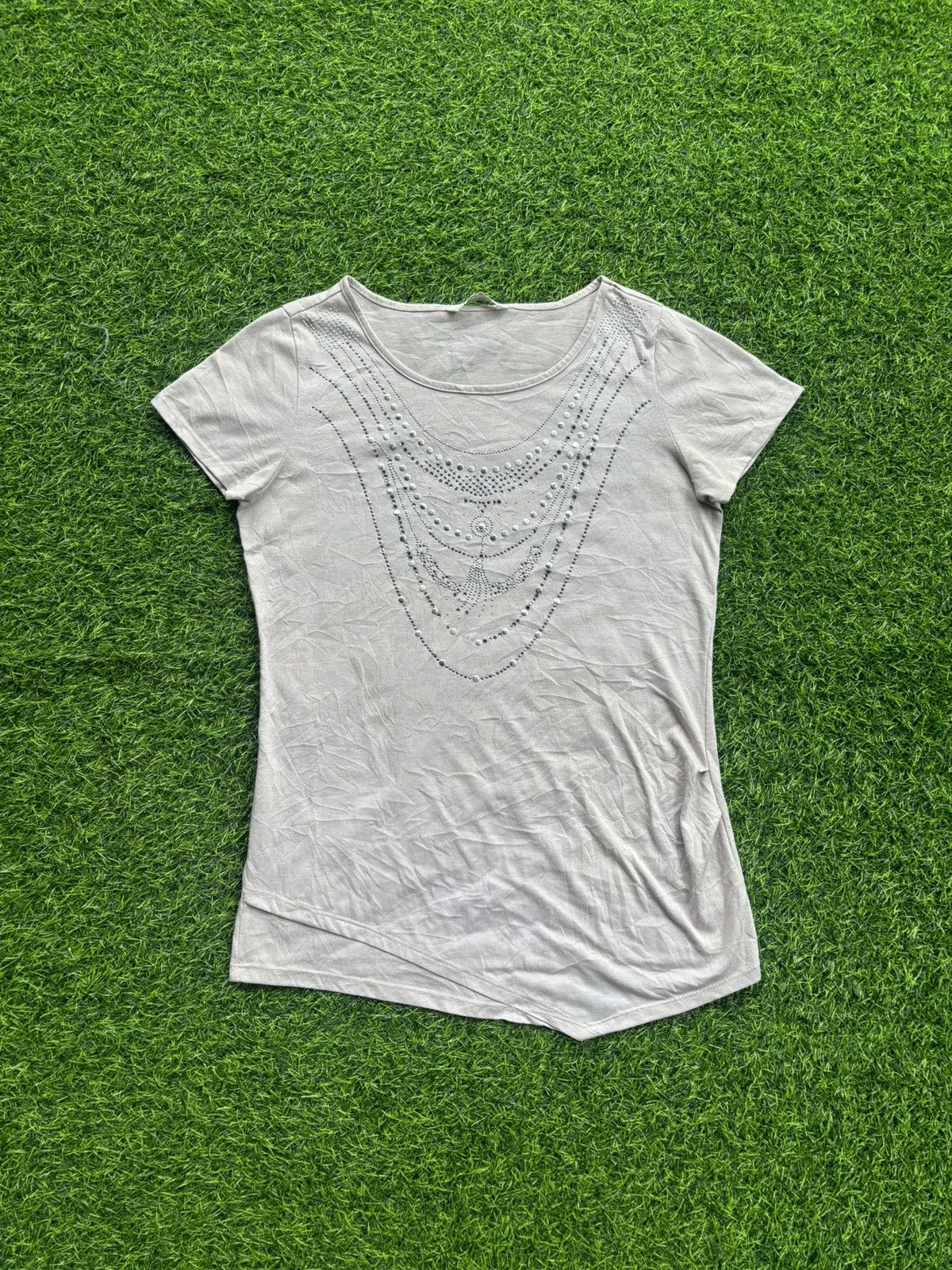 Hysteric Glamour Y2k Olivia Hassler Necklace Style Tshirt Size M / US 6-8 / IT 42-44 - 1 Thumbnail