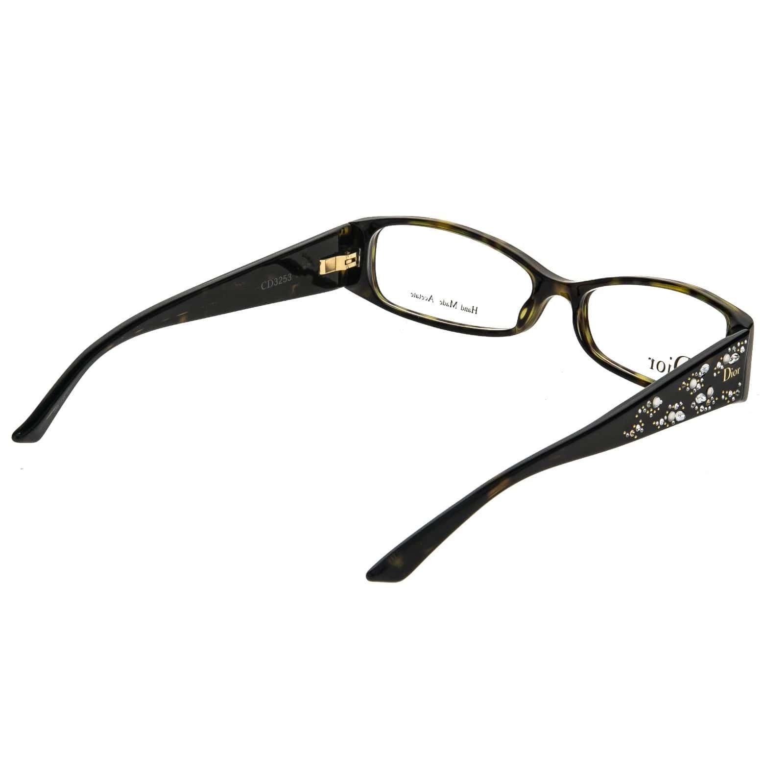 Christian Dior Monsieur CHRISTIAN DIOR CD3253 3253 MINUIT Crystal Optical Eyeglass Size ONE SIZE - 9 Thumbnail