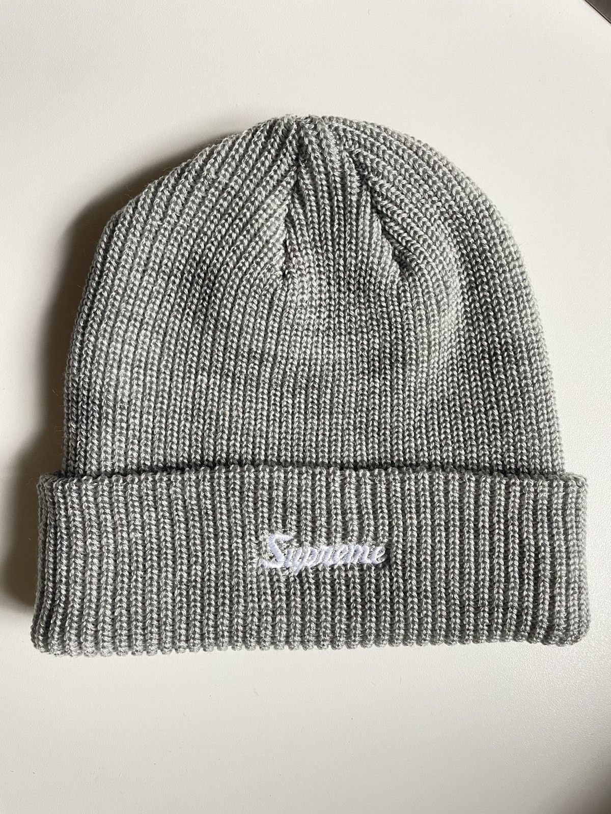 Supreme Supreme Loose Gauge Beanie (FW18) Slate Blue | Grailed