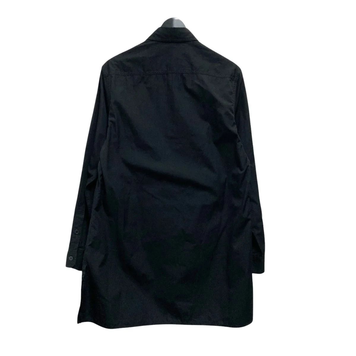 Yohji Yamamoto Yohji Yamamoto pour homme/black/long sleeve/shirt Size US M / EU 48-50 / 2 - 2 Thumbnail