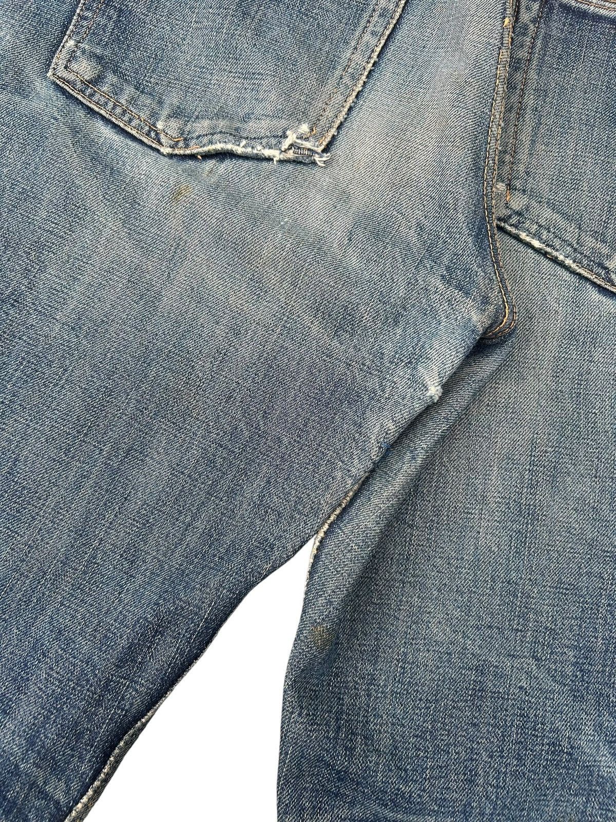 Kapital VINTAGE WAREHOUSE SELVEDGE DISTRESSED DENIM JEANS Size US 28 / EU 44 - 12 Thumbnail