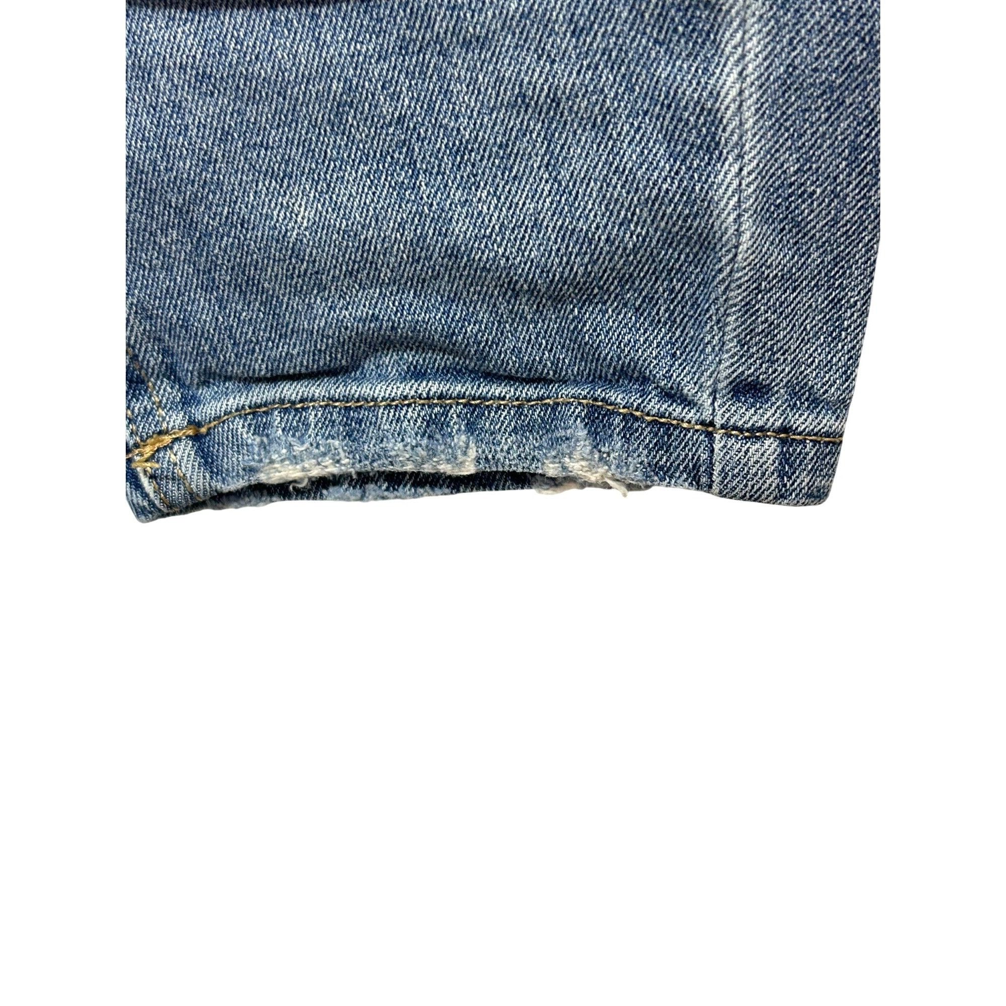 Other Wild Fable Women’s Jeans 0 Blue High Rise Distressed Tapered Size 25" / US 0 / IT 36 - 10 Thumbnail